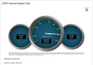AT&T Internet Speed Test